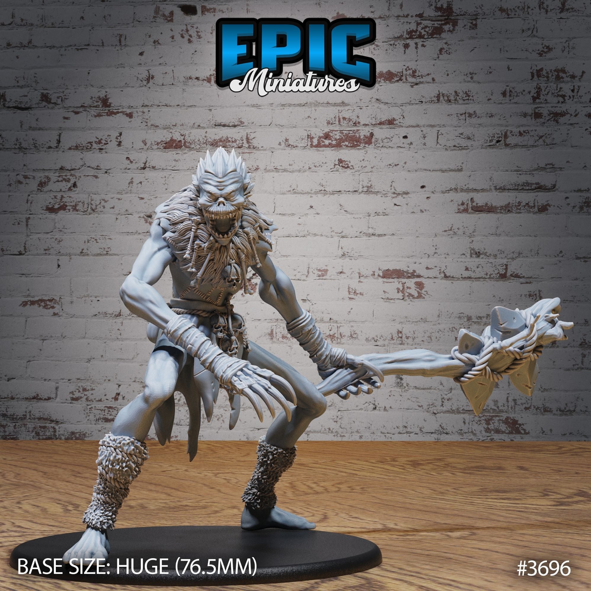 Ithaqua Wendigo - 3d Printed by Epic Miniatures