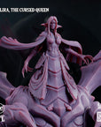 Allira the Cursed Queen - 3d Printed Miniature by Big Bad Evil Guys