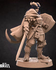 Tiefling Paladin - 3d Printed Miniature by Bite the Bullet