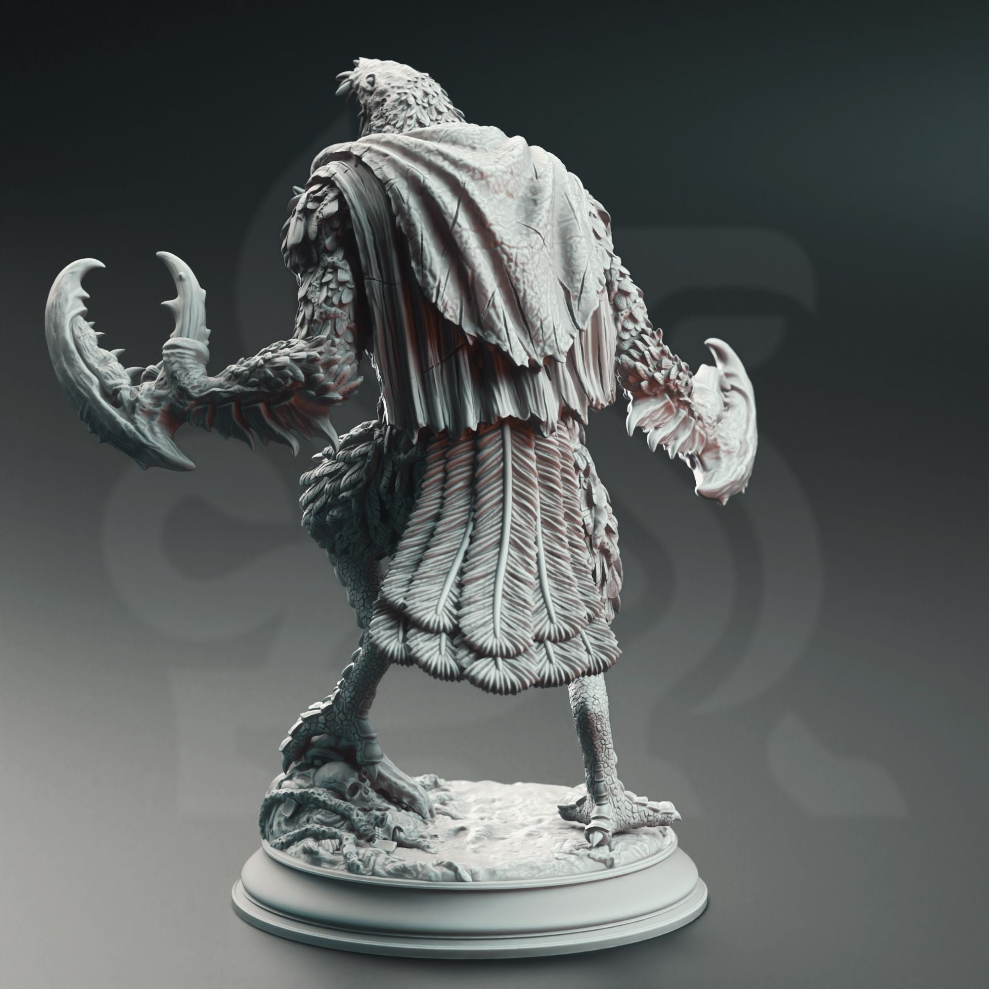 Ravenous Crows, Corvid Abominations - 3d Printed Miniature by DM Stash