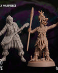 Maka Warpriest - 3d Printed Miniature by Arcane Minis