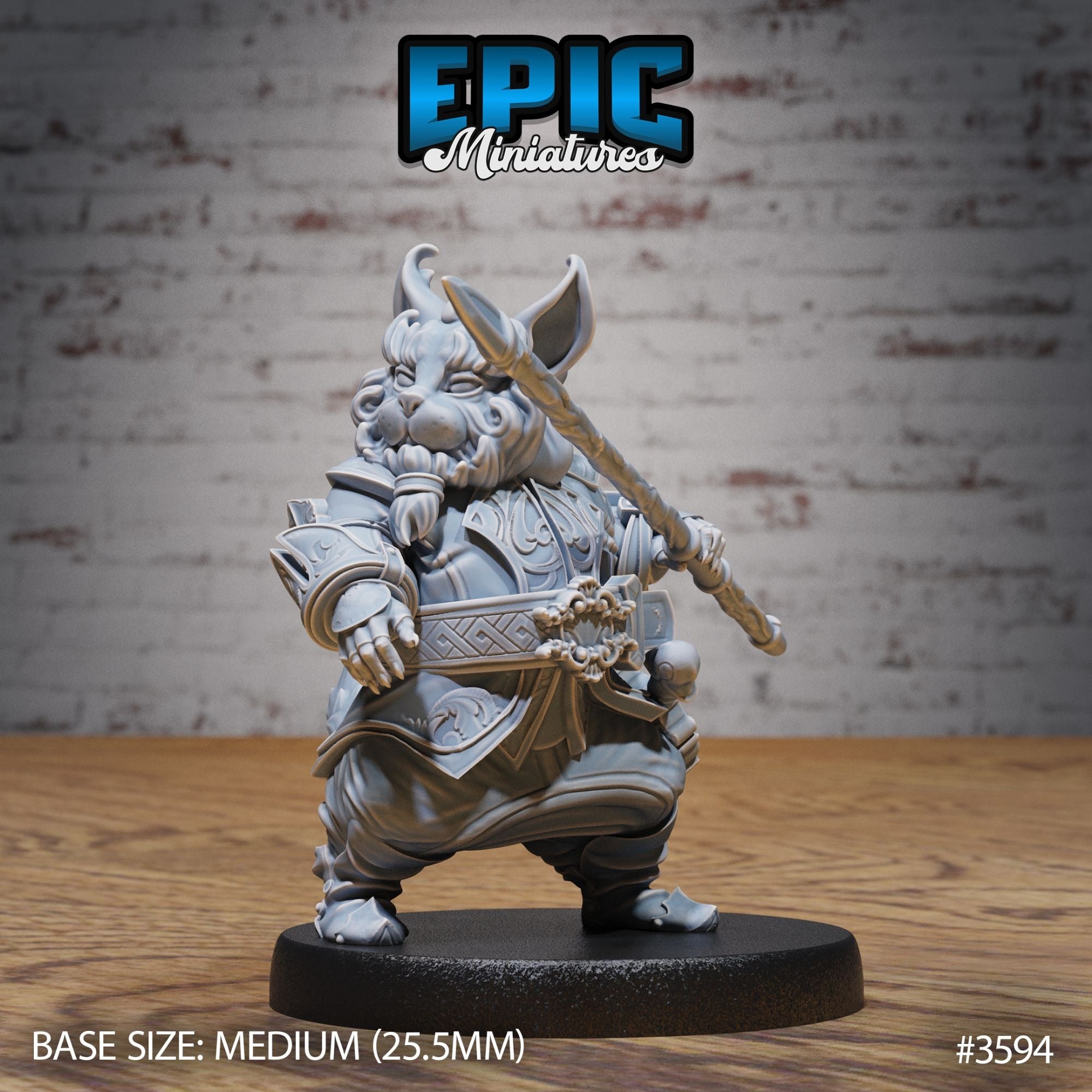 Eastern Cat Folk - 3d Printed by Epic Miniatures