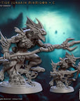 High-Tide Jurakin - Mirmidons of the Death-Tide - 3d Printed Miniature sculpted by Artisan Guild