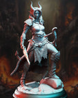 Elkava of the Sixth - Deception Huntress - 3d Printed Miniature by DM Stash