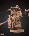 Owlfolk Monk - 3d Printed Miniature by Bite the Bullet