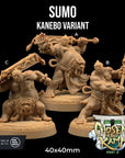 Sumo - Chosen of the Kami - 3d Printed Miniature by Dragon Trappers Lodge