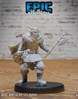 Iron Mind Warrior - 3d Printed Miniature Sculpted by Epic Miniatures