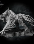 Titancrest Owlbear - 3d Printed Miniature by Stormborn Collectibles