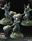 Nephilim Knights - 3d Printed Miniature by Crippled God Foundry