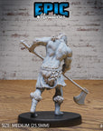 Dragon Blood Warrior - 3d Printed Miniature Sculpted by Epic Miniatures