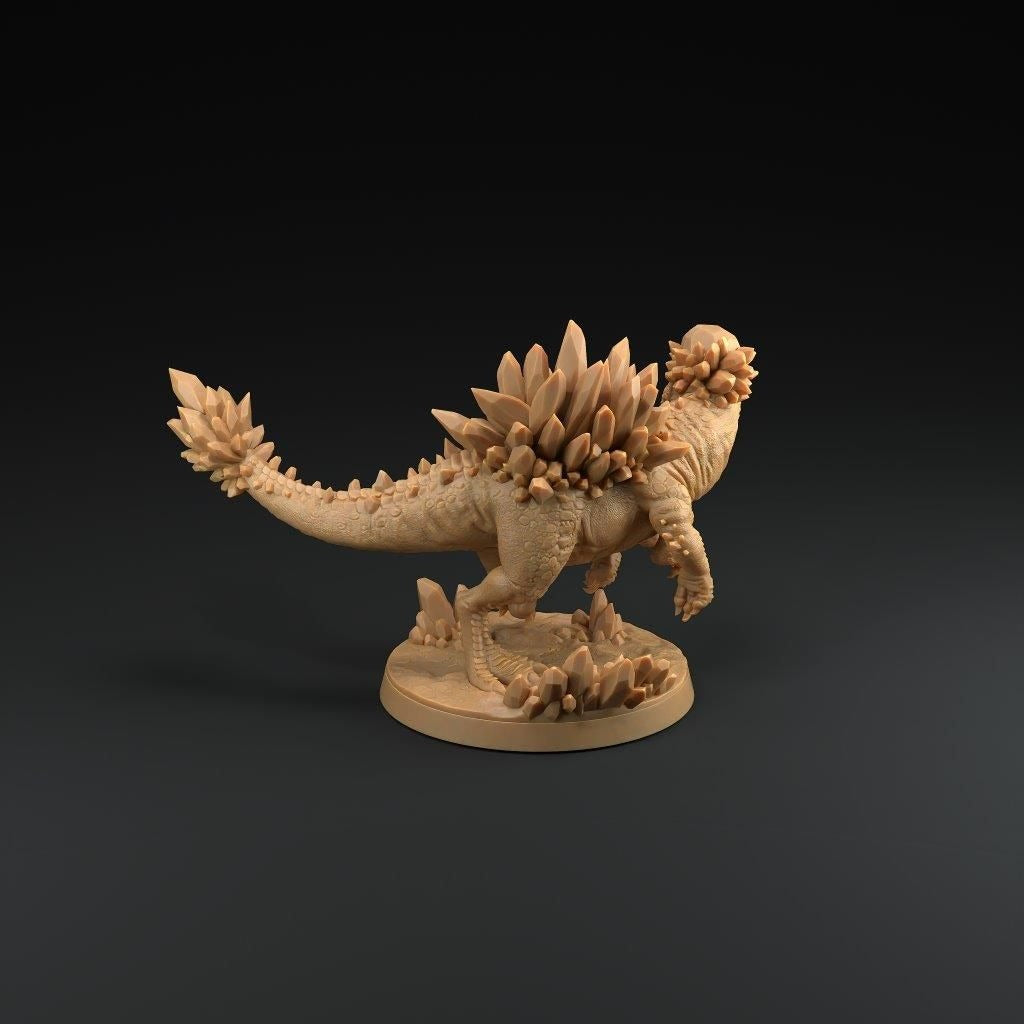 Prismasaurus - 3d Printed Miniature by Dragon Trappers Lodge