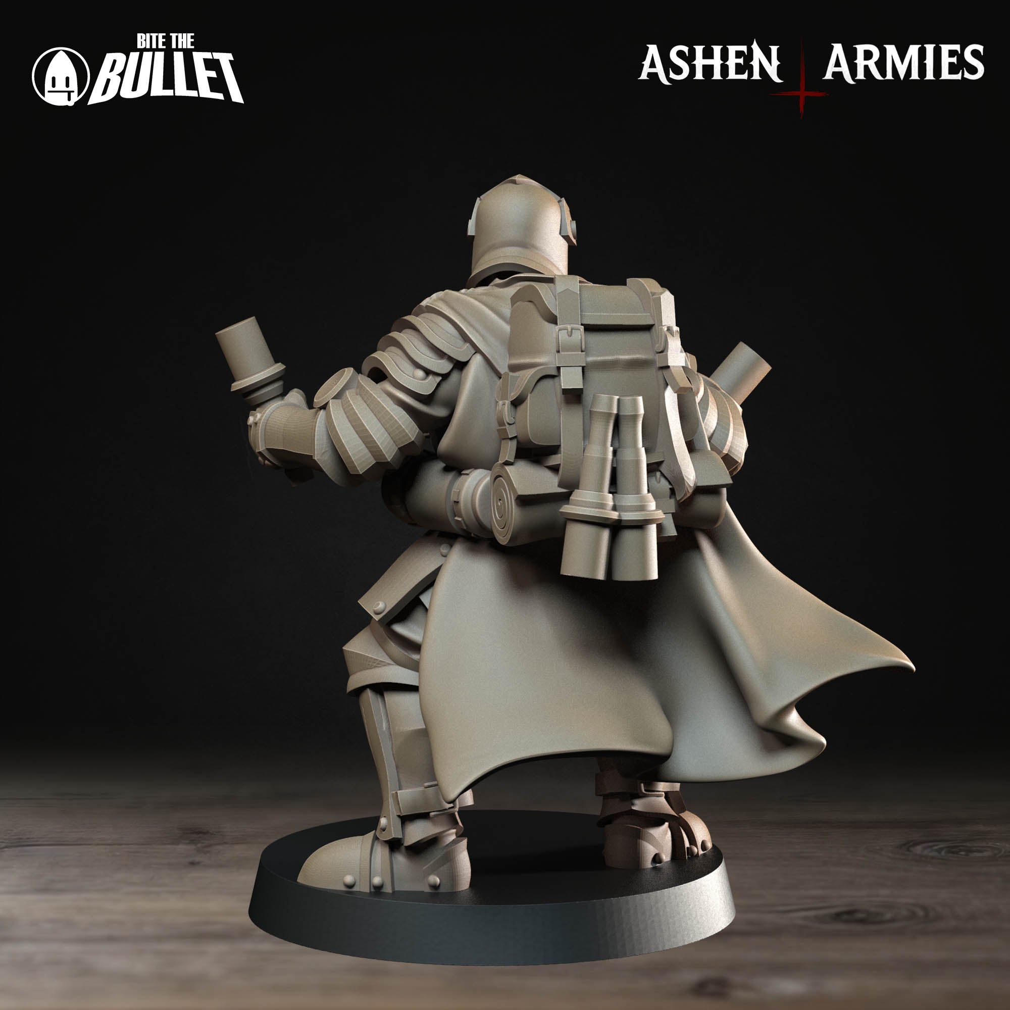 a toy figurine of a man with a gun