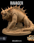 Ravager - 3d Printed Miniature by Dragon Trappers Lodge