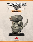 Pirate Hamster - Warhamster - 3d Printed Miniature Sculpted by Apache Studio