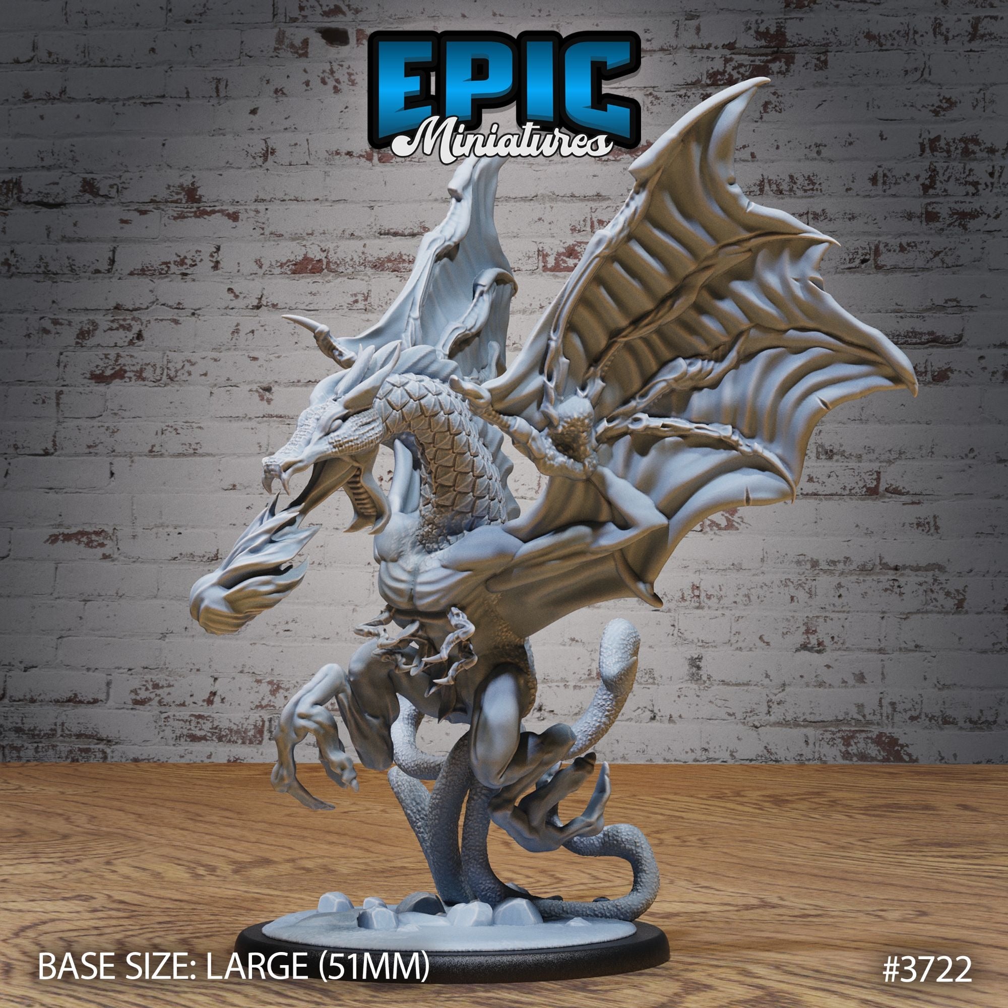 Eldritch Wyvern - 3d Printed by Epic Miniatures