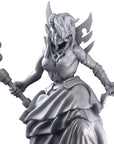 Delana the Water Mage - 3d printed Miniature by Miniature Evolution