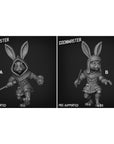 Rabbit Rogue - 3d Printed Miniature by Goon Master Games