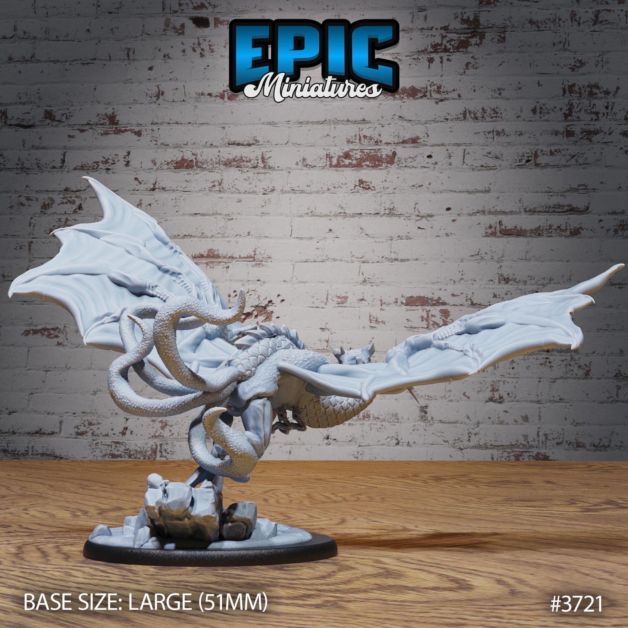 Eldritch Wyvern - 3d Printed by Epic Miniatures