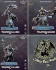 Tempest Callers - 3d Printed Miniature Sculpted by Golden Thief Studios