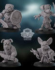 Puppy Guild - 3d Printed Miniature by DiceHeads