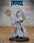 White Priest - 3d Printed Miniature Sculpted by Epic Miniatures