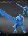 Aegis Breakers - Azure Bound - 3d Printed Miniature by Blue Wyvern