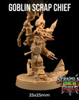 Goblin Scrap Chief - 3d Printed Miniature by Dragon Trappers Lodge