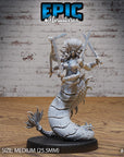 Naga Queen - 3d Printed Miniature Sculpted by Epic Miniatures