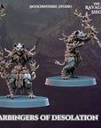 Harbingers of Desolation - 3d Printed Miniature Sculpted by Golden Thief Studios