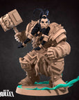 Orc Shaman - 3d Printed Miniature by Bite the Bullet