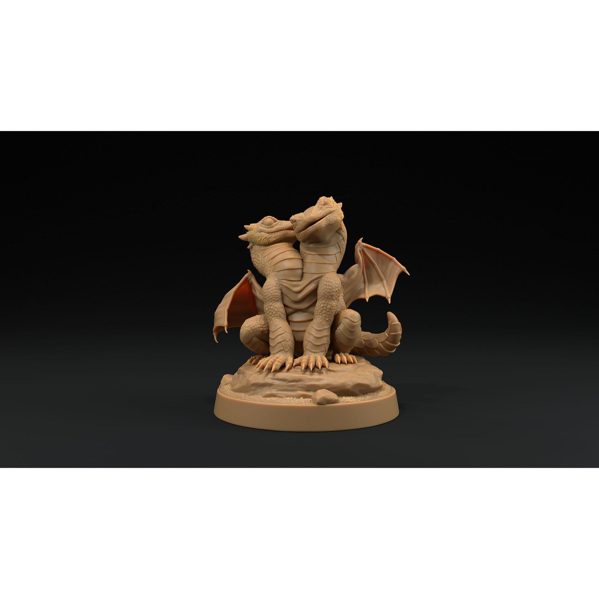 Viperwing Dragon Wyrmling - 3d Printed Miniature by Dragon Trappers Lodge