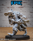 Mice Folk Raider - 3d Printed by Epic Miniatures