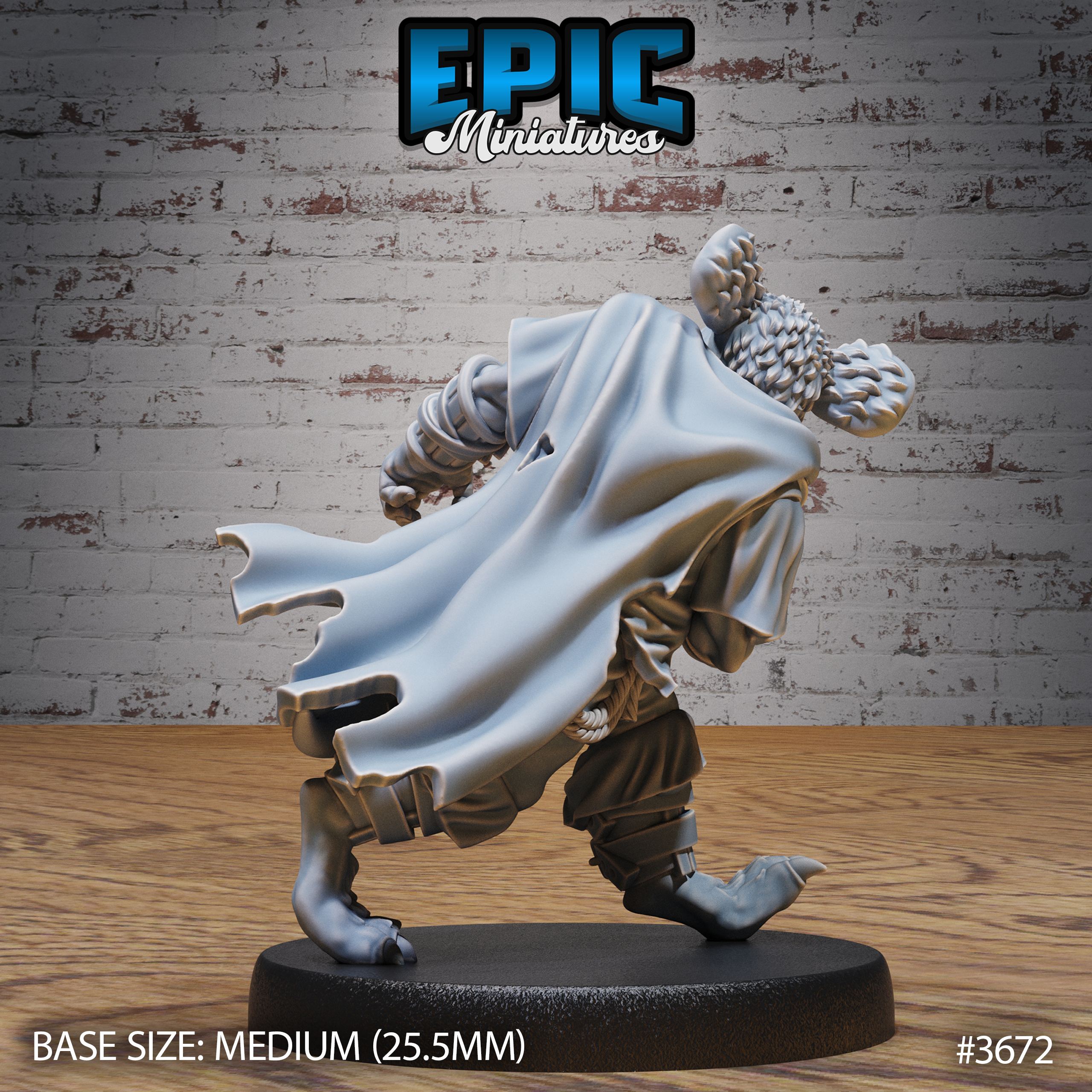 Mice Folk Raider - 3d Printed by Epic Miniatures