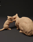 Scottish Wildcat - 3d Printed 1/8 Scale Miniature by Animal Den