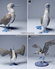 Blue Footed Booby - 3d Printed 1:16 Scale Miniature Sculpted by Animal Den