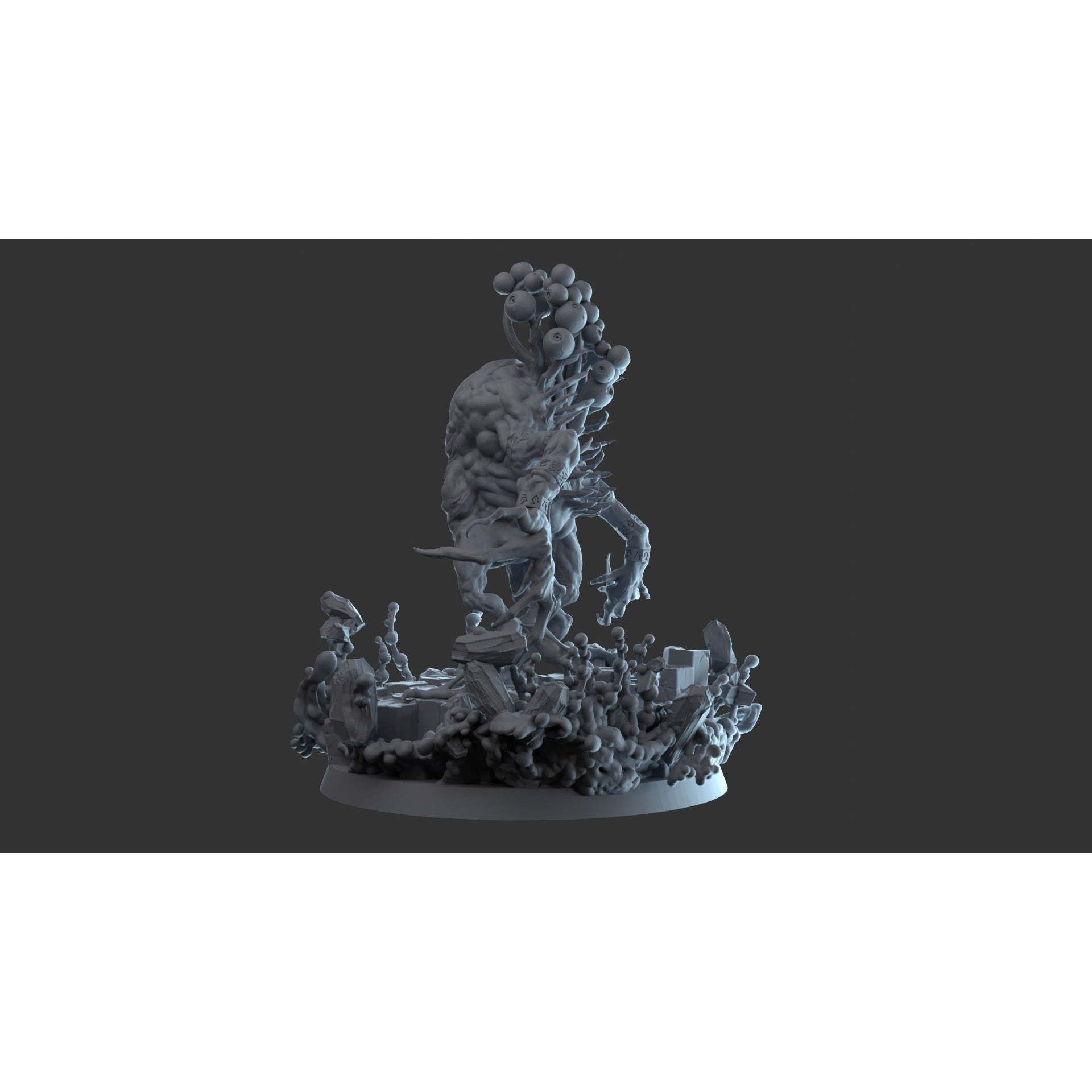 Aberrant Observer - 3d Printed Darkheim Miniature by Rocket Pig Games