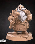 Dwarf Watchman - 3d Printed Miniature by Bite the Bullet