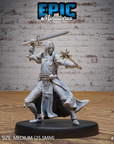 New World Cleric Female - 3d Printed by Epic Miniatures