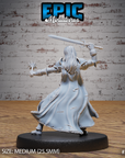 New World Cleric Female - 3d Printed by Epic Miniatures