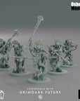 Doomed Empire - Guardians with swords and shields - 3d Printed Miniature by OshounaMinis