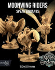 Moonwing Riders - The Moon Enclave - 3d Printed Miniature by Dragon Trappers Lodge