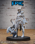 Knight Lady Joan - 3d Printed by Epic Miniatures