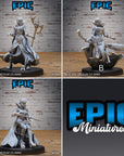 Elf Warlock Female - 3d Printed by Epic Miniatures