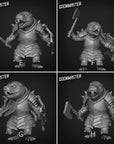 Malevolent Mole Rats - 3d Printed Miniature Sculpted by Goon Master Games