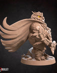 Owlfolk Ranger - 3d Printed Miniature by Bite the Bullet