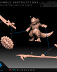 Nahua Troopers - Nahua Axolotl Tribe - 3d Printed Miniature by Dragon Trappers Lodge