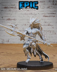 Atlantean Merfolk - 3d Printed Miniature Sculpted by Epic Miniatures