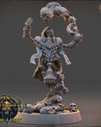 Darkcaster Malvenom - Fallen Camaradas of Tainted Moor - 3d Printed Miniature sculpted by Daybreak Miniatures