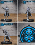 Galactic Treasure Hunter Female - 3d Printed by Invictus Miniatures