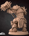 Orc Warlord - 3d Printed Miniature by Bite the Bullet